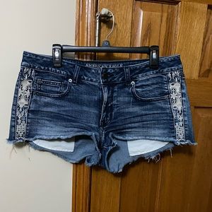 American eagle denim shorts